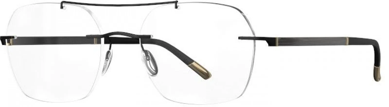 Silhouette Hinge C-2 Demo Rimless 5565 Eyeglasses - view 6